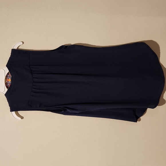 ❤ ANTHROPOLOGIE MEADOW RUE FLOWY BUTTON DOWN SLEEVELESS SCALLOP TOP / BLOUSE - Picture 7 of 7